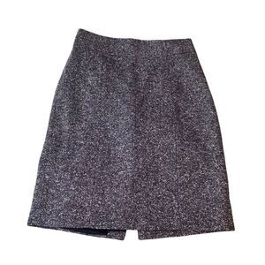 Banana Republic Mad Men Womens Wool Silk Blend Pencil Skirt 4 Preppy Office